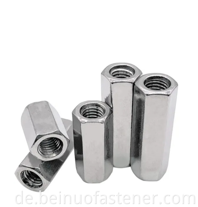 stainless steel long hex nut